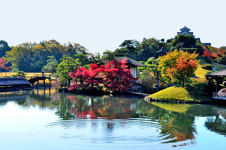 korakuen garden in japan                            
