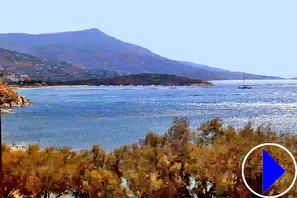 liopessi beach in andros