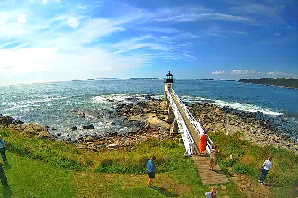 marshall point lighthouse in maine                            
