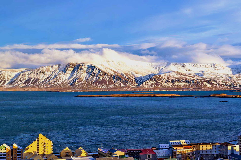 Mount Esja - Iceland                            

