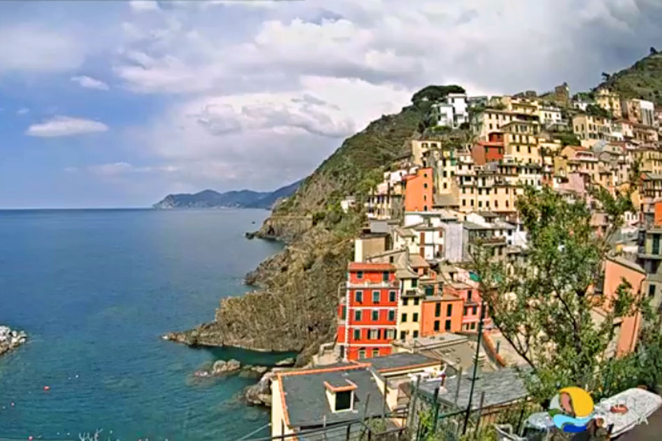 Riomaggiore in Italy                            
