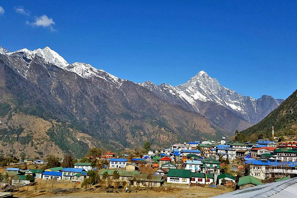 view of the himalaya