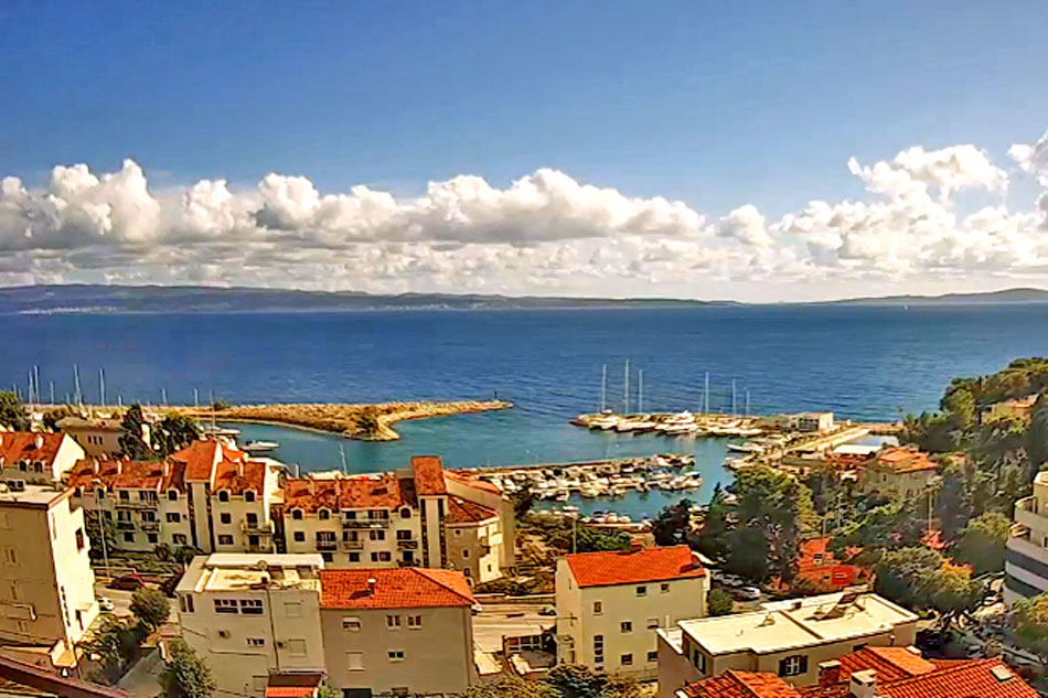 view of split in croatia                            
