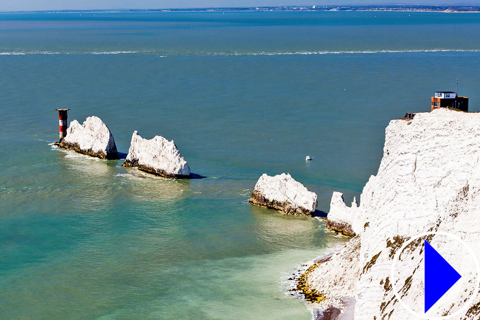 the needles at the isle of wight