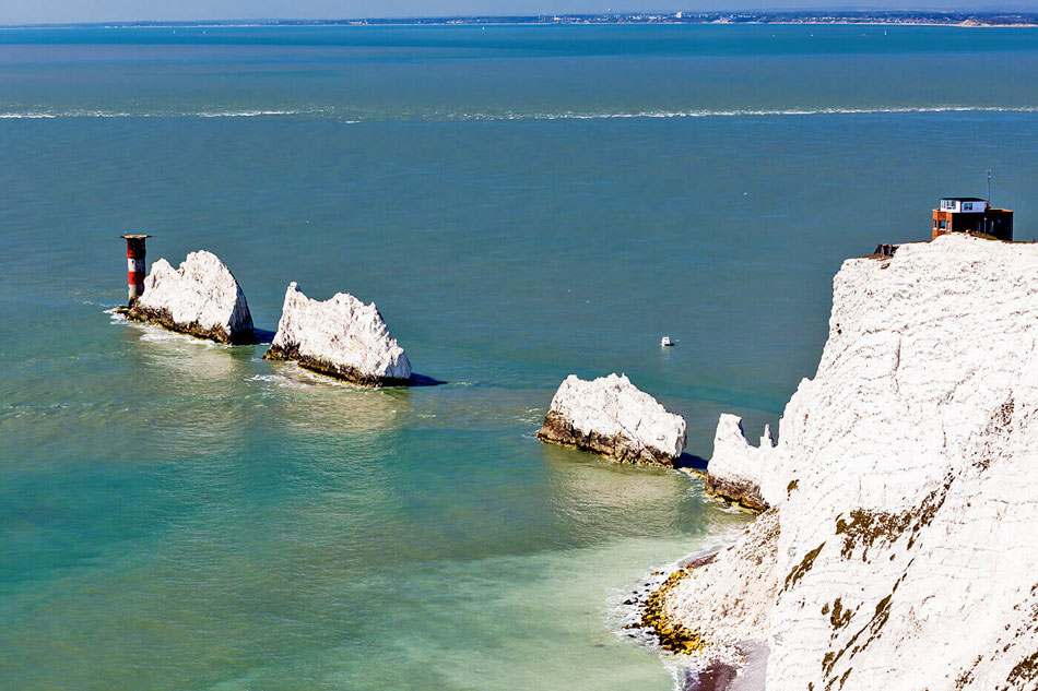 the needles at the isle of wight                            
