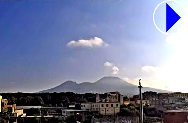 view of mount vesuvius
