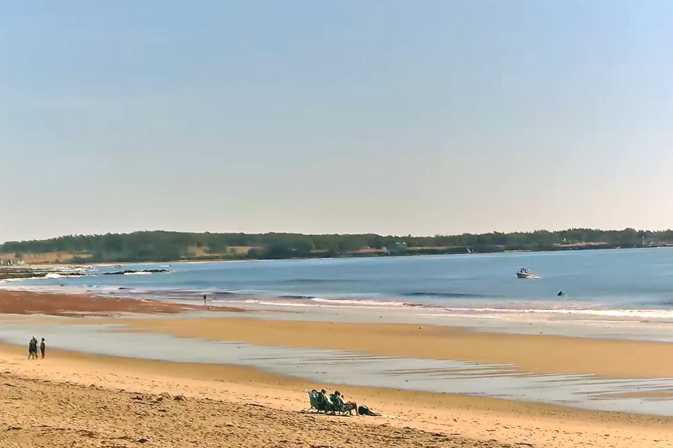 scarborough beach in maine usa
