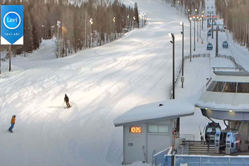 ski lift in levi