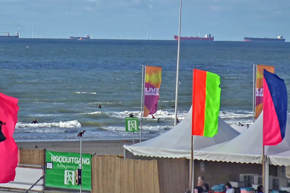 scheveningen beach and aloha beachclub and surf school