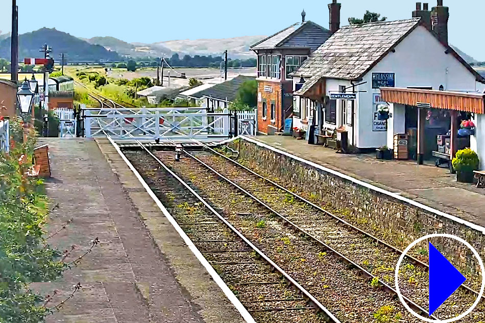 blue anchor station in somerset