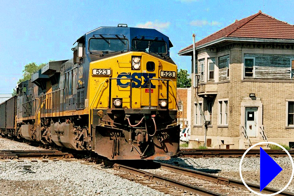 railroad at deshler in ohio