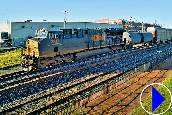 train line at lakeshore railway museum