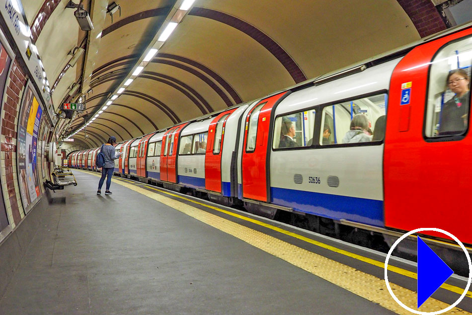 London Underground Virtual Tube Journey England