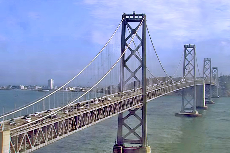 oakland bay bridge in san francisco
