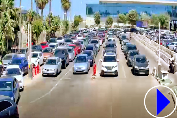 traffic at the gibraltar frontier