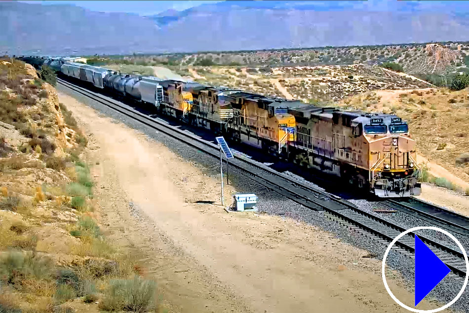 train at cajon pass