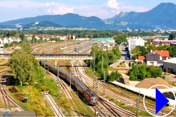 train line at freilassing