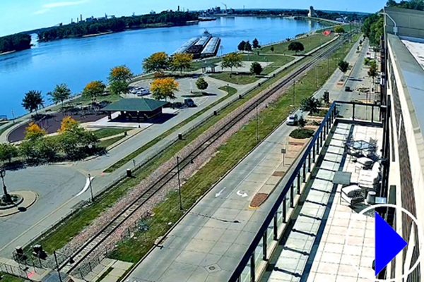 train line in muscatine