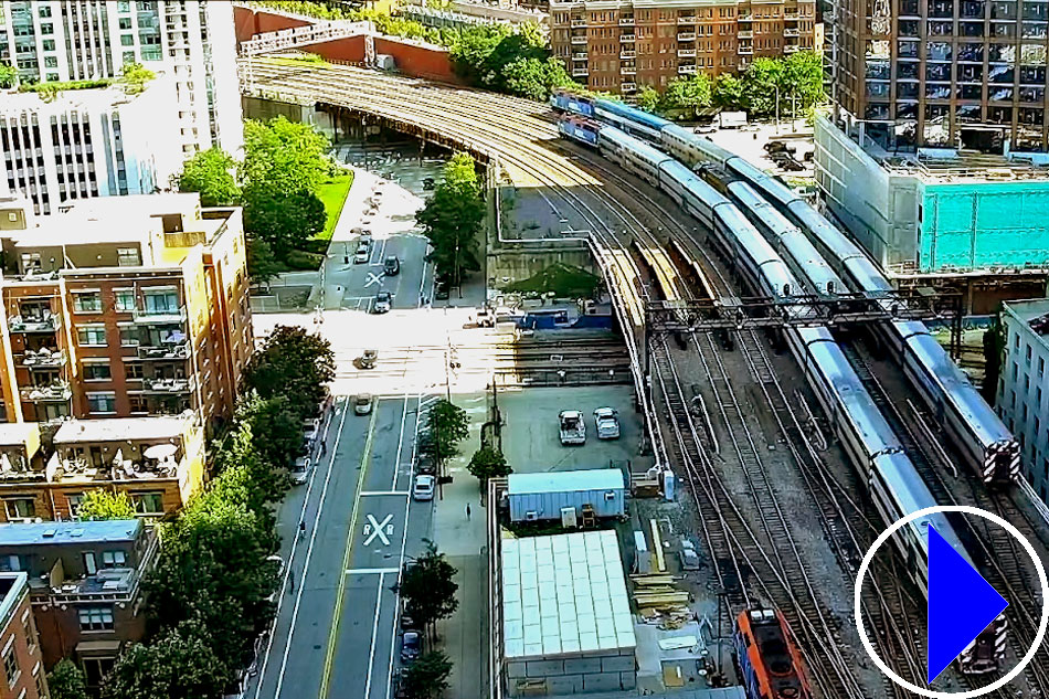 train line in chicago