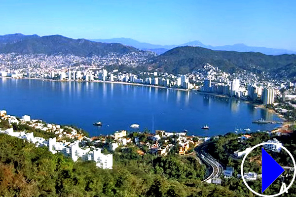 view of acapulco in mexico