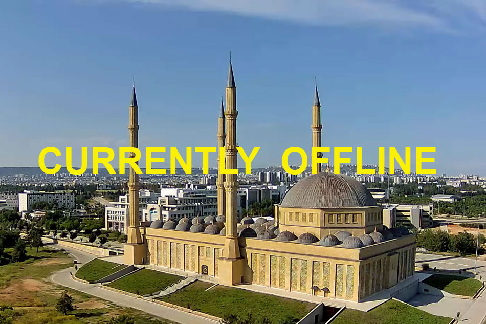 antalya akdeniz university mosque in turkey