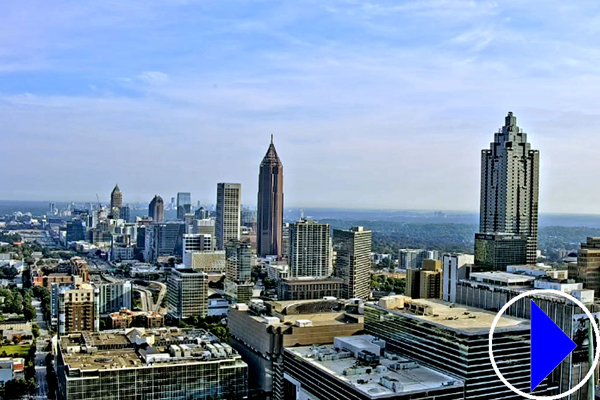 niew of the city of atlanta in georgia