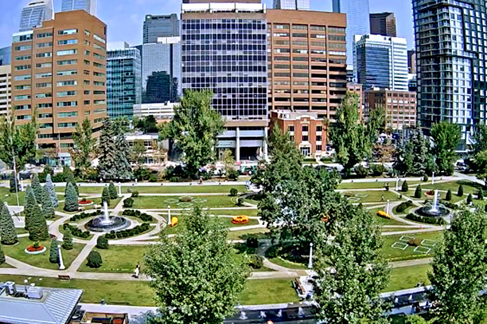 Central Memorial Park in Alberta