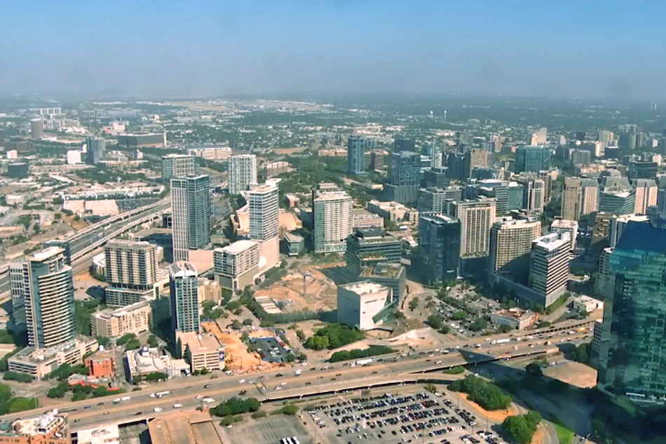 view of downtown dallas