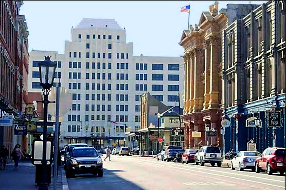 street in galveston in texas