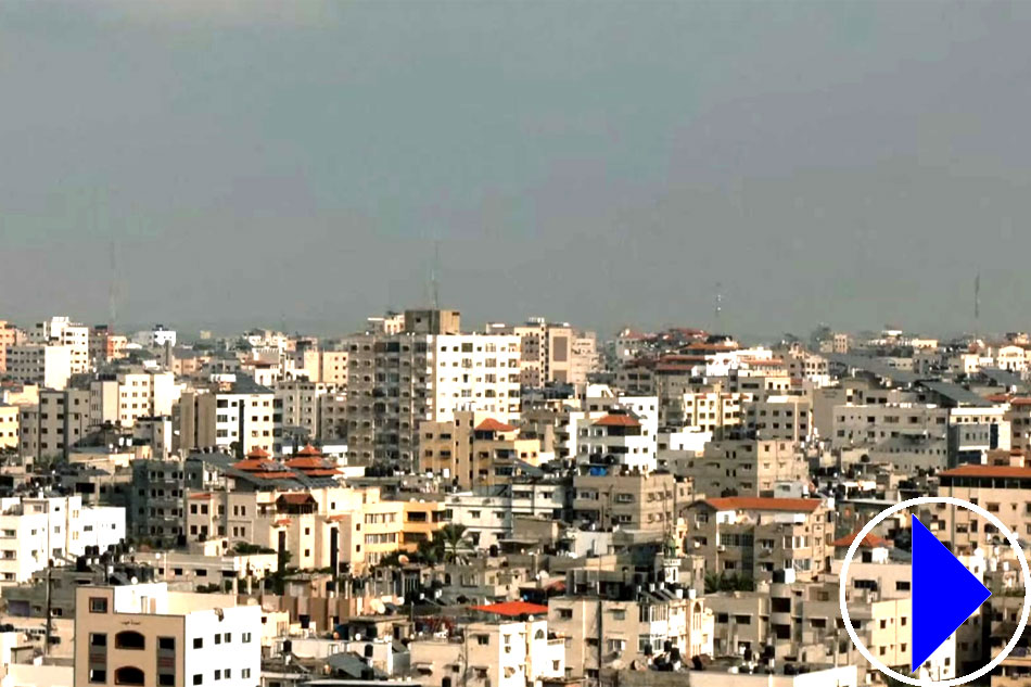 view of gaza city