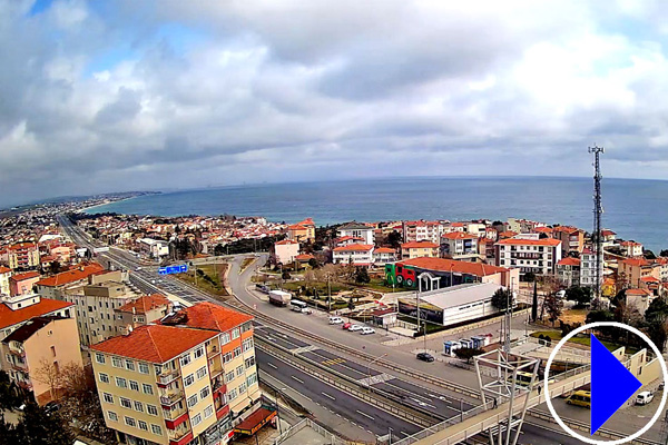 view of gumusyaka in turkey