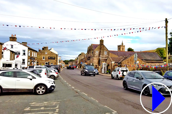 street in hawes in yorkshire