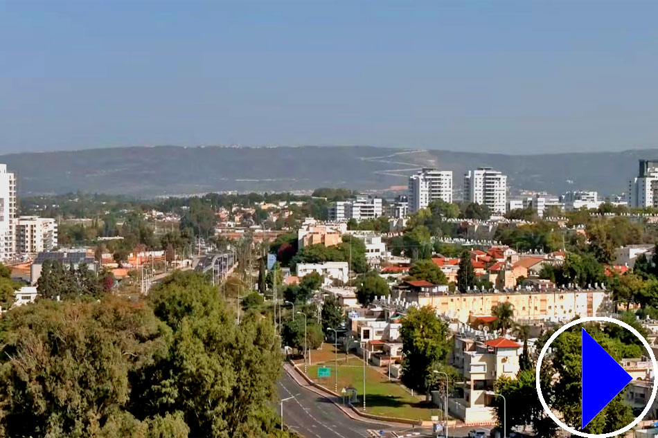 view of israel near the lebanon border