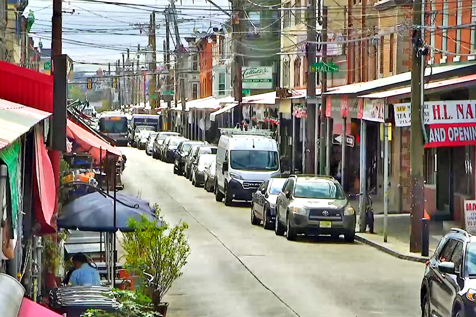 italian market street in philadelphia