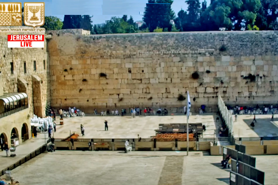 wailing wall in jerusalem