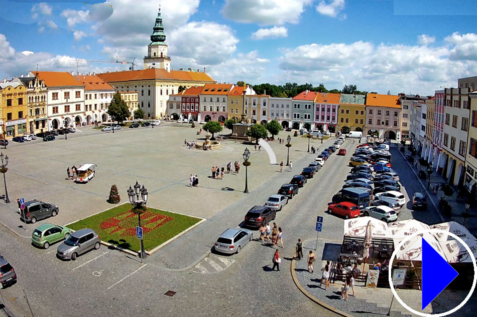 town square of kromeriz