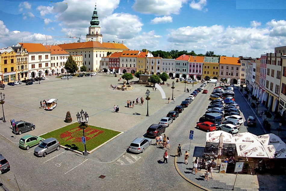 kromeriz town centre