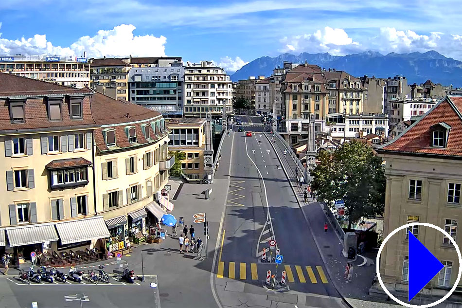 place de la palud in lausanne