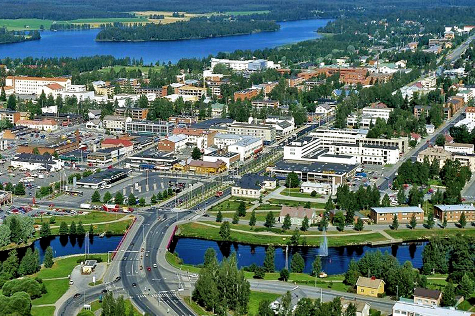 view of lisalmi in finland