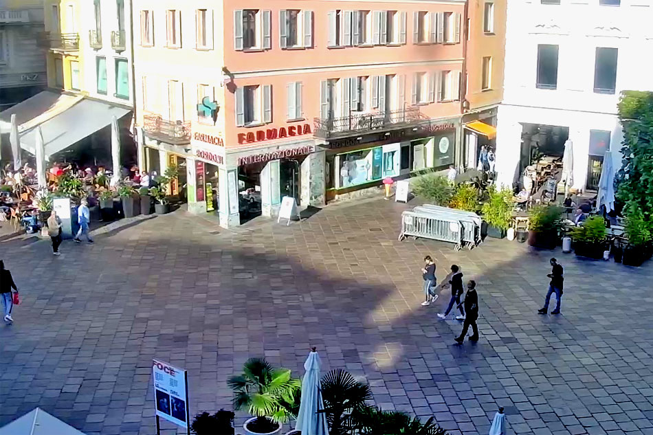 piazza riforma in lugano