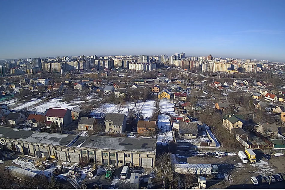 view of lviv in ukraine