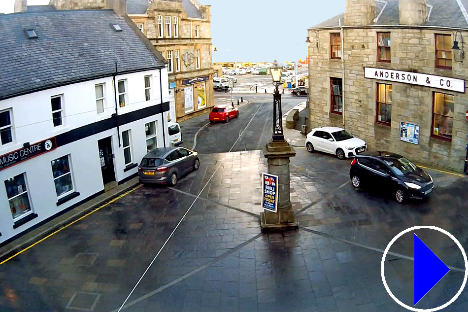 market cross in lerwick