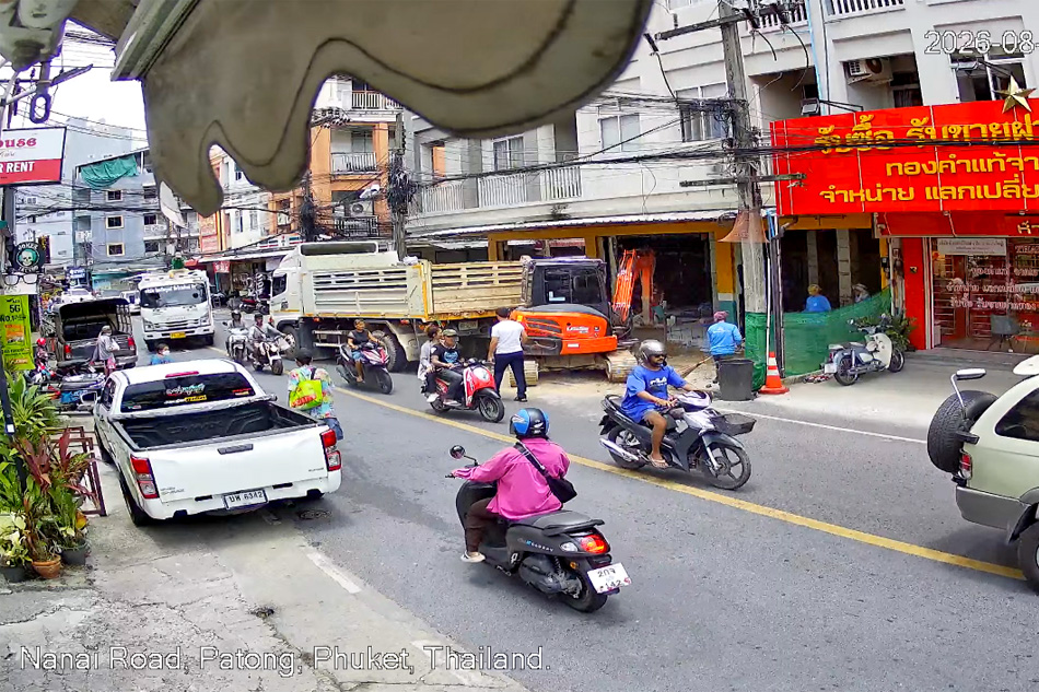 nanai road in patong in phuket