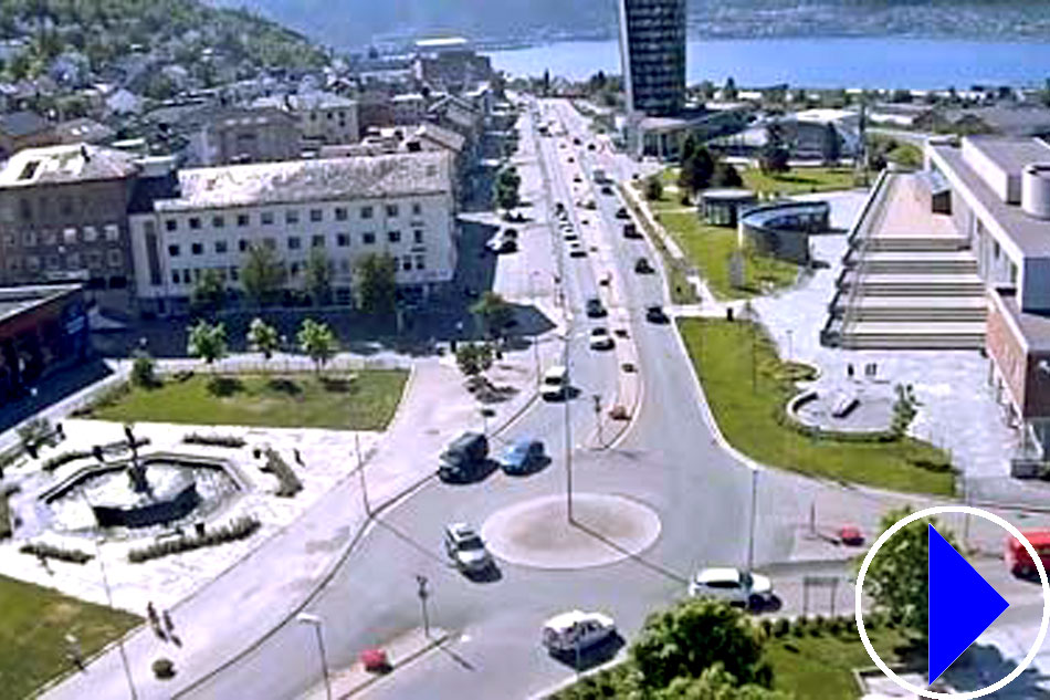 view of narvik in norway