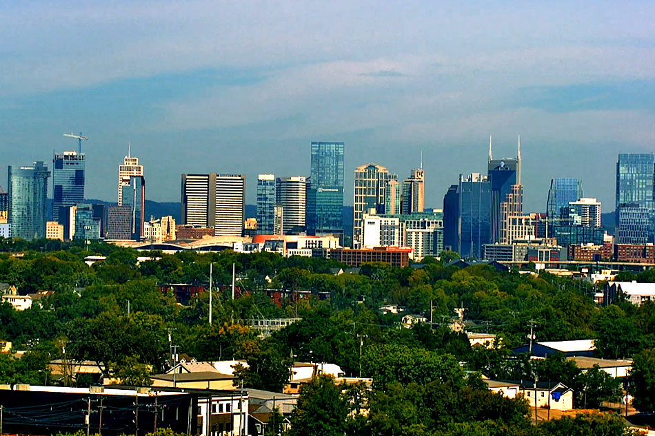 nsahville skyline                            
