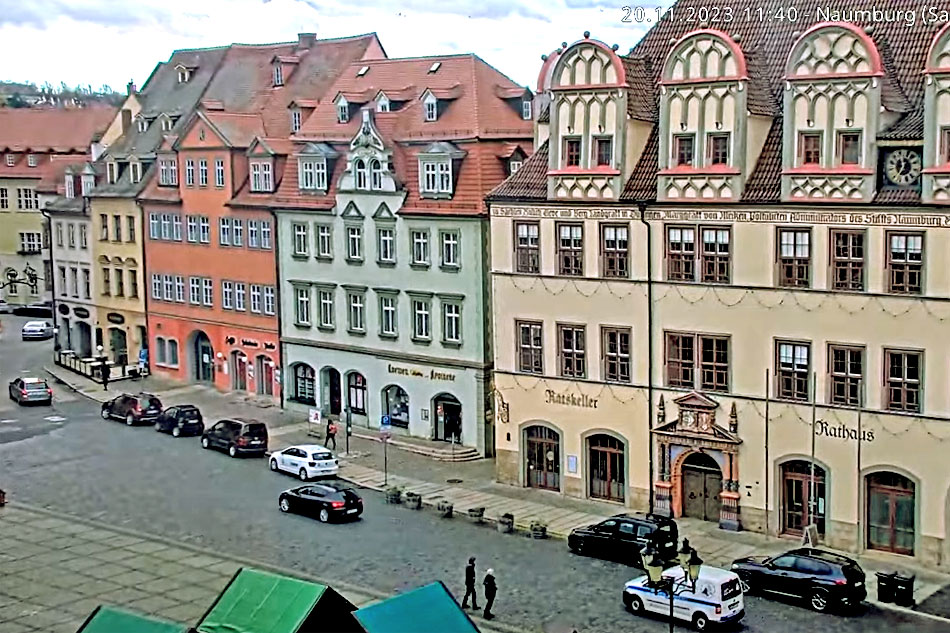 town centre of naumburg