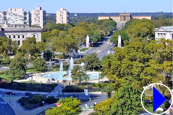 Benjamin Franklin Parkway in Philadelphia