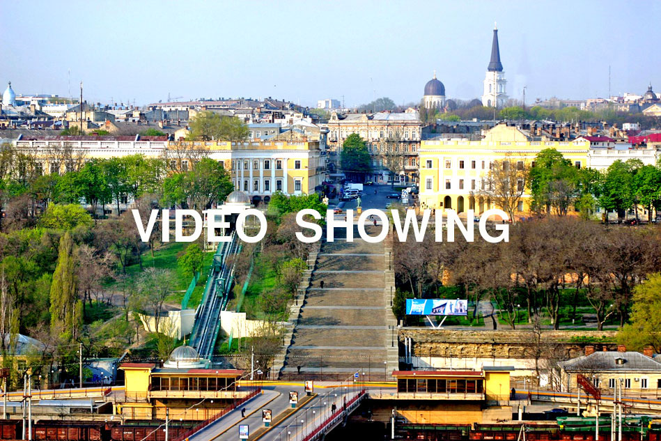 view of potemkin steps in odessa