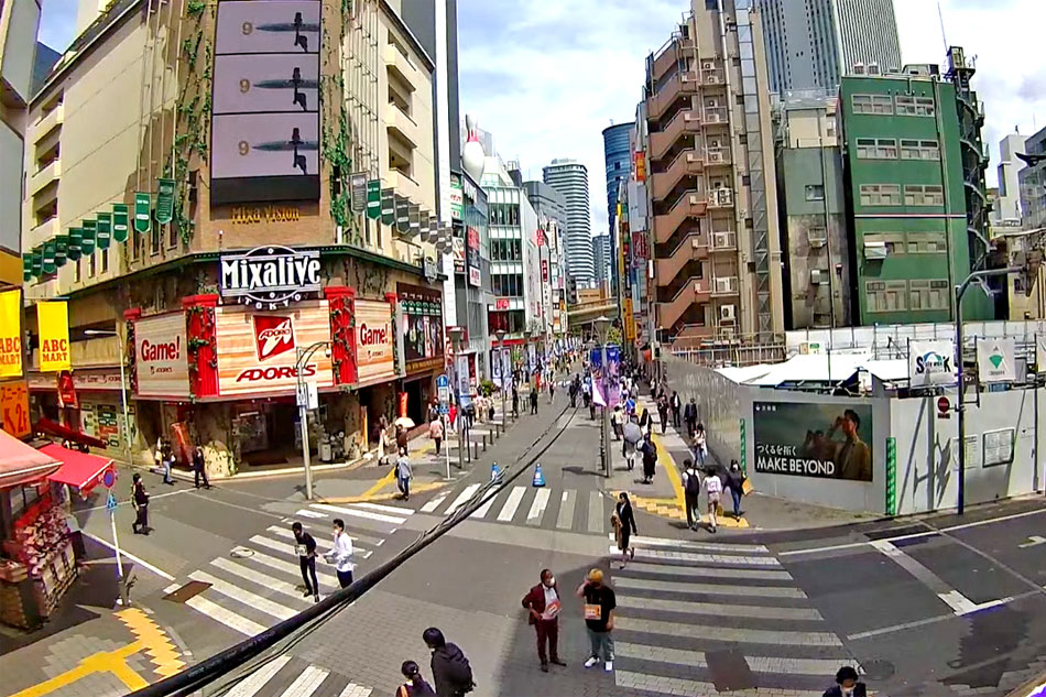 street view in sunshine city in ikebukuro