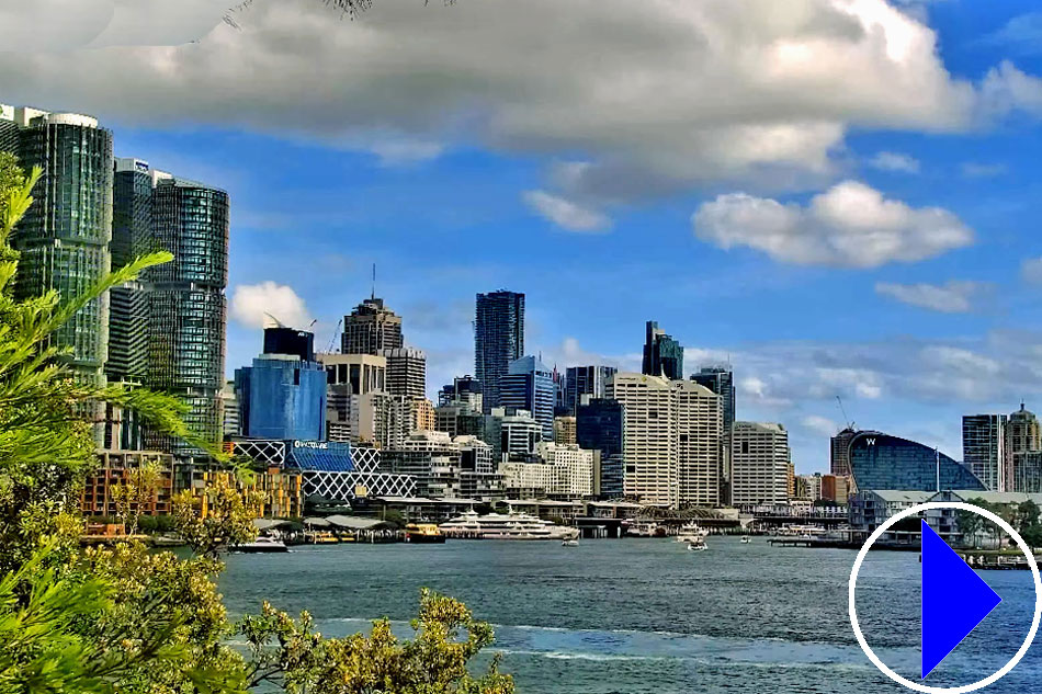 view of sydney harbour and bridge